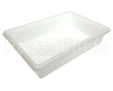 70875 Giles Pan, Food, 6-In, White Plastic