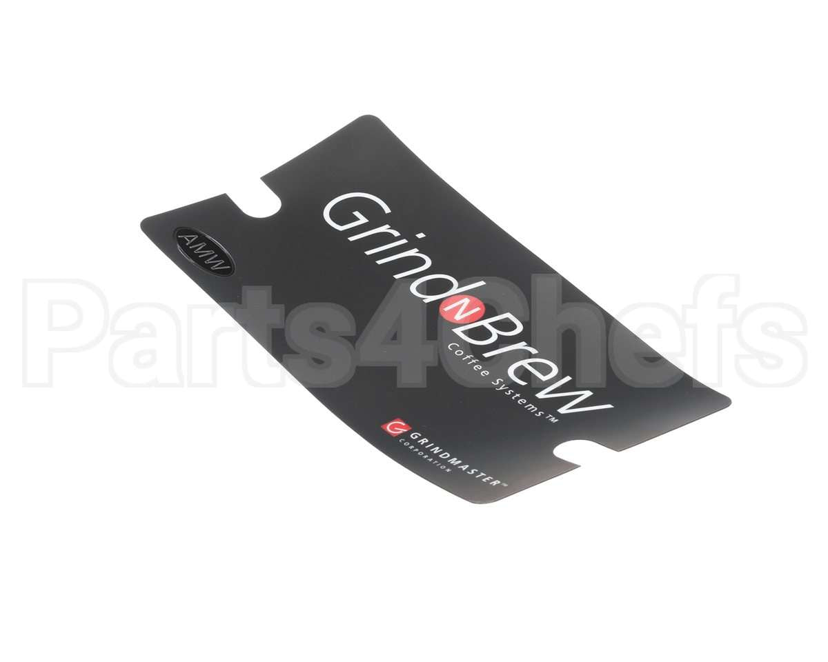 71103 Grindmaster Cecilware Decal, Gnb Front