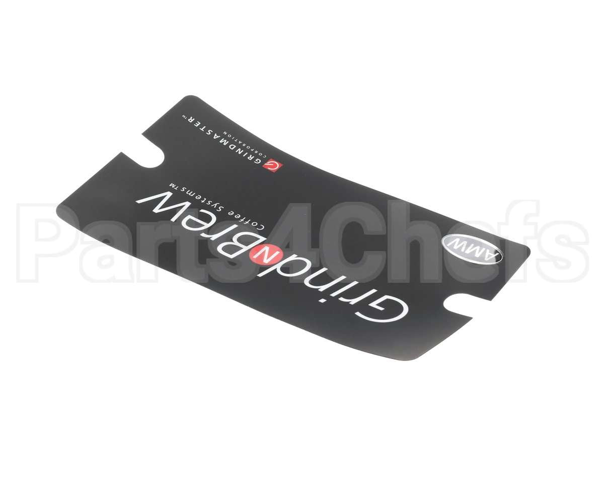 71103 Grindmaster Cecilware Decal, Gnb Front
