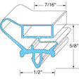 712-013C-04 Compatible Beverage Air Gasket, Door