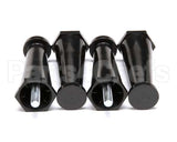 71256 Grindmaster Cecilware Leg, 4 Plastic 3/8-16 Stud ()
