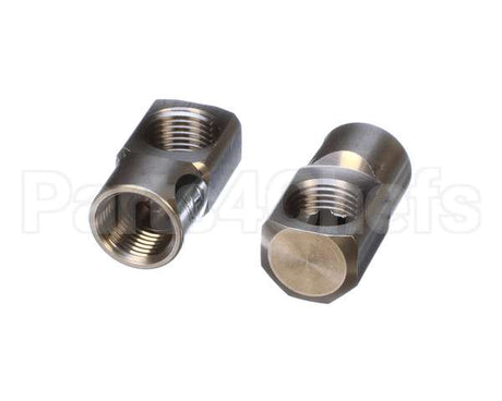 71447 Fisher Ss Close Elbow 1/2F 2Ea