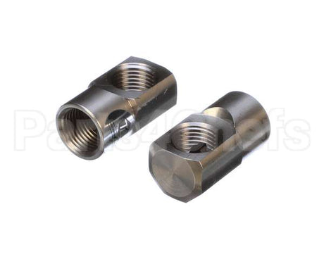 71447 Fisher Ss Close Elbow 1/2F 2Ea