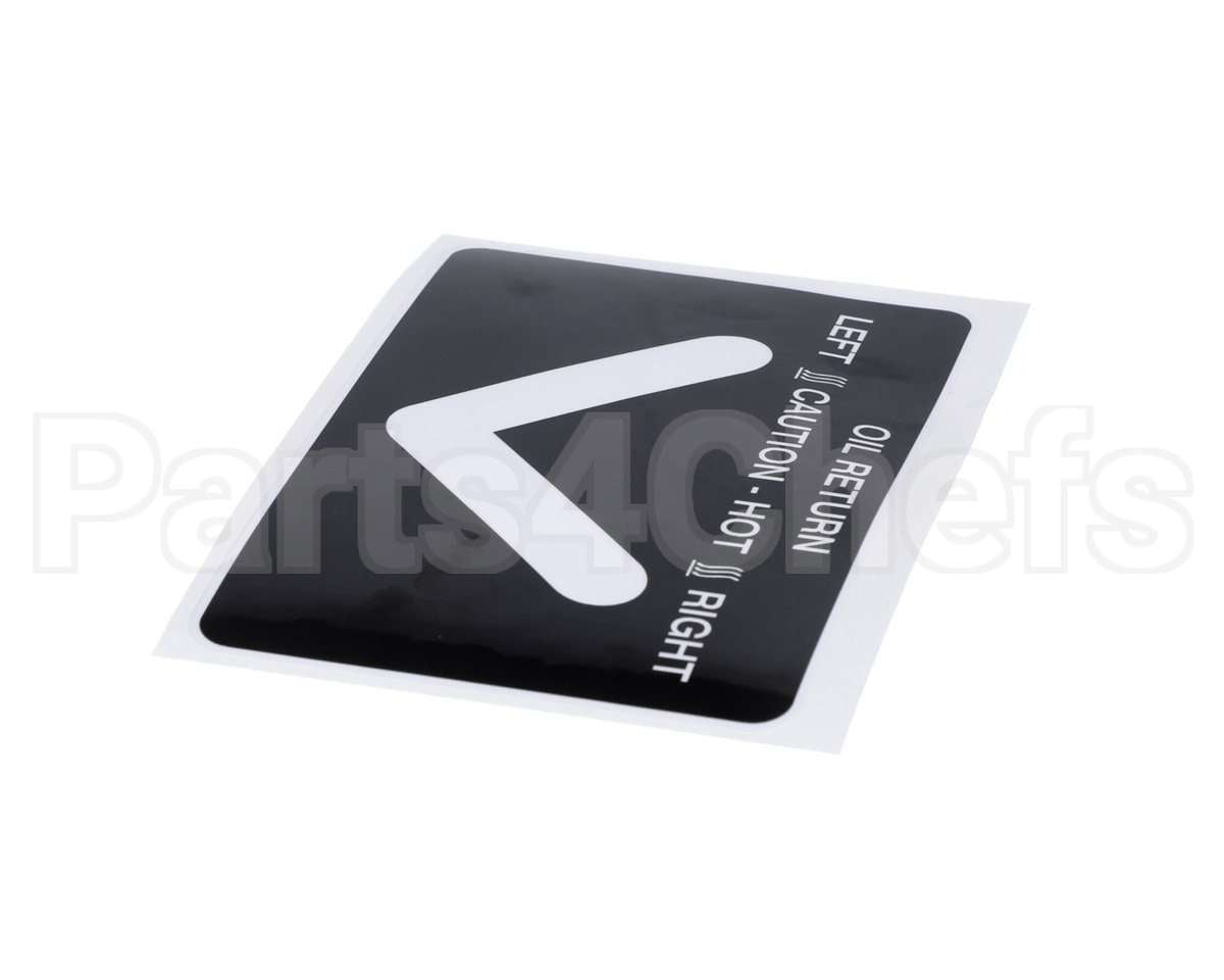 71777 Henny Penny Label Oil Return 34X