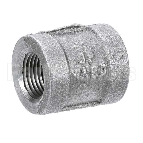 719002 Compatible Vulcan Coupling, Black, 3/8"