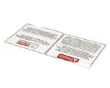 71901 Henny Penny Label-Operational Haz, Eng/Fr