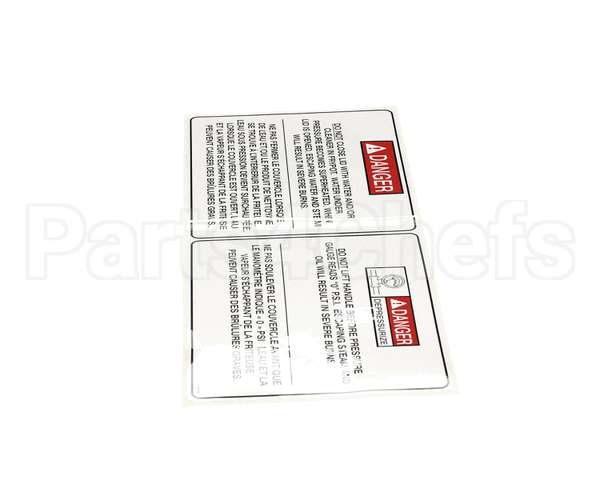 71901 Henny Penny Label-Operational Haz, Eng/Fr
