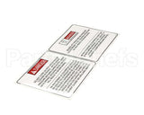 71901 Henny Penny Label-Operational Haz, Eng/Fr