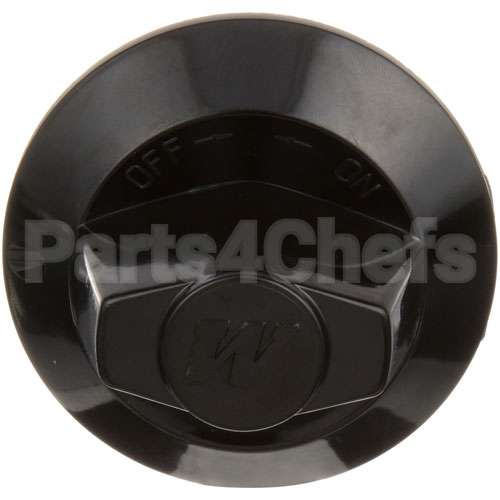 719257 Compatible Hobart Black Knob 2-1/2 D, Off-On