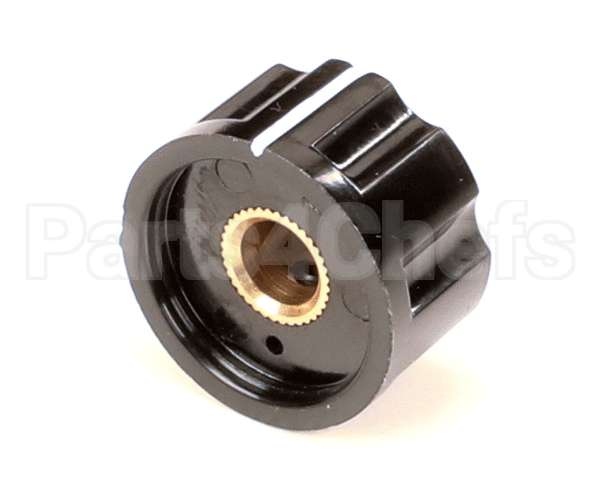 72-15447 Federal Industries Knob, Blck 1/4Shft W/Set Scrw.