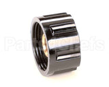 72-15447 Federal Industries Knob, Blck 1/4Shft W/Set Scrw.