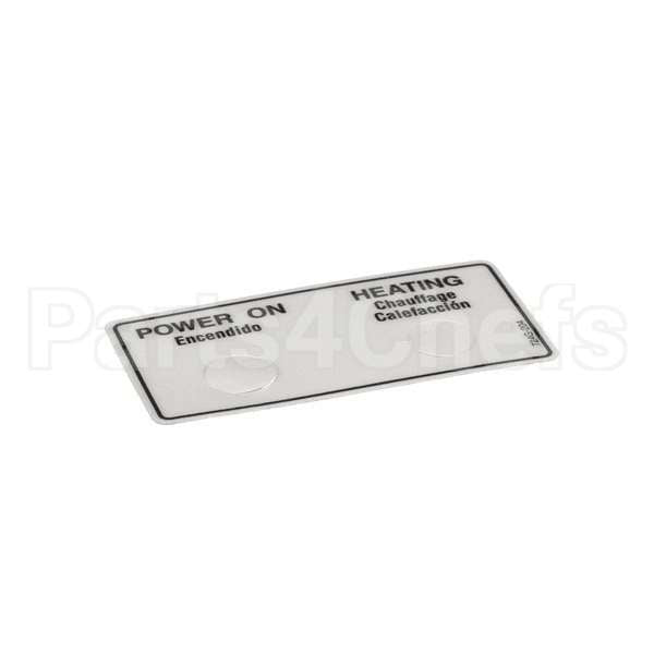 724G-0204 Compatible Belshaw Pilot Light Label
