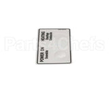 724G-0204 Belshaw Pilot Light Label