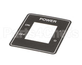 72677 Henny Penny Label-Power Switch, Main
