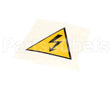 72704 Henny Penny Label - Shock Hazard
