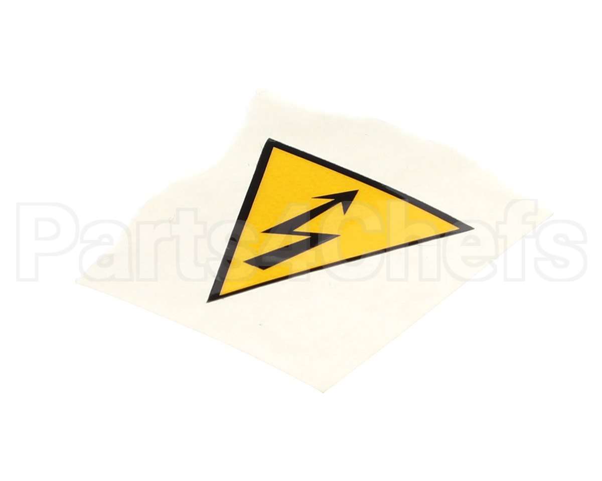 72704 Henny Penny Label - Shock Hazard