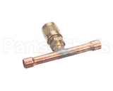 73103 Structural Concepts Tee W/Pressure Tap .25 Od