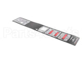 74062 Henny Penny Decal-Control Pnl Scr8 W/P