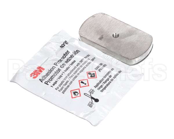 75-2697-1Y Zero Zone Bond Plate Dr Handle W/Adhesive