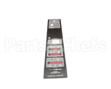75047 Henny Penny Decal-Control Pnl Scr8 W/O P