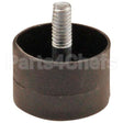 754.00009999999997 Compatible Bunn Foot, Plastic, 1/4-20 Thd
