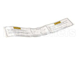 75690 Henny Penny Label-Power/Pump/Melt