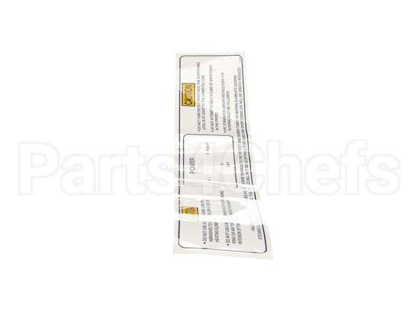 75690 Henny Penny Label-Power/Pump/Melt