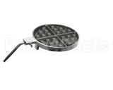 76042 Gold Medal Products Belgian Waffle Irn W/Stop