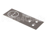 76309 Gold Medal Products Decal, Switch Panel