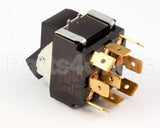 7636 Blodgett Switch, Rocker, 3Pdt, Black