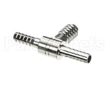 77062100 Cornelius Fitting T Ss 1/4 (2) X 3/8Bb Prem