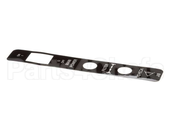 77103 Henny Penny Decal-Fltr/Ck Jib/Main Power
