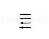 77891 Gold Medal Products Arrow Label
