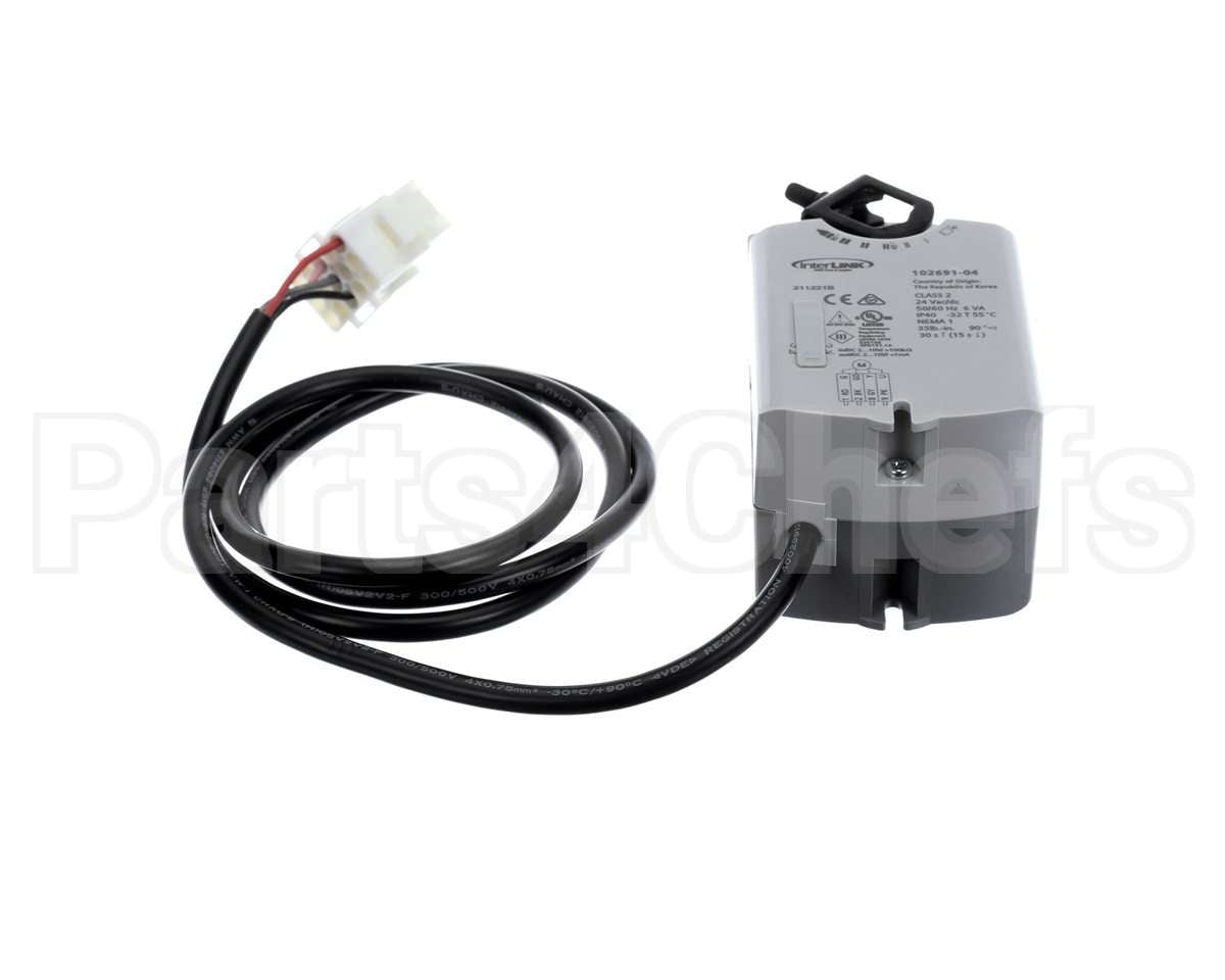 77W93 Lennox 24Vac/Dc 35# 90Deg 0-10Vdc Act