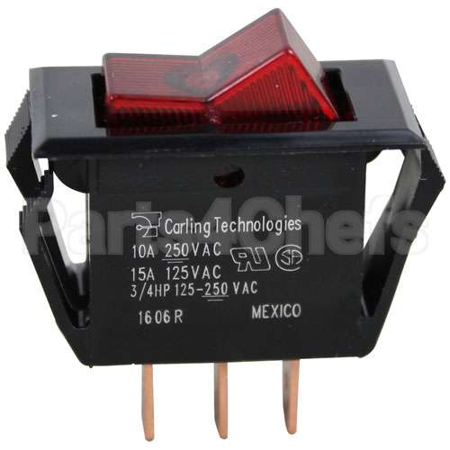 78-141S Compatible Prince Castle Switch 9/16 X 1-1/8 Spst