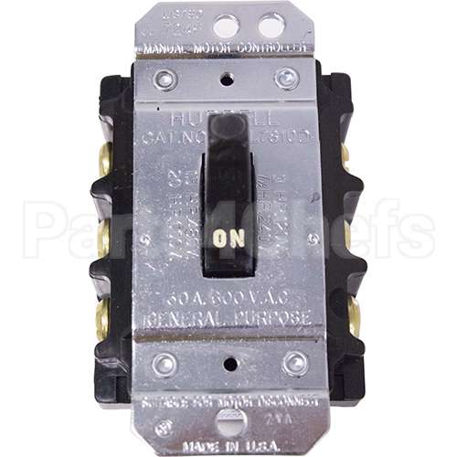 7810UD Compatible Hubbell Switch 3 Pole Single Throw (Fan)