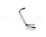 784124 Bevles Handle Drawer Satin