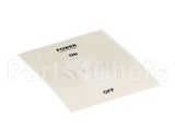 784728 Bevles Label Power Switch For Taco Be