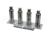 7860-18A Perlick Leg Set (4), 6, Mtg Flange