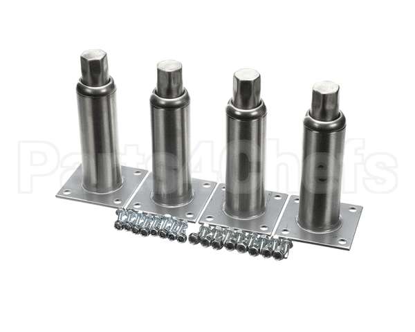 7860-18A Perlick Leg Set (4), 6, Mtg Flange