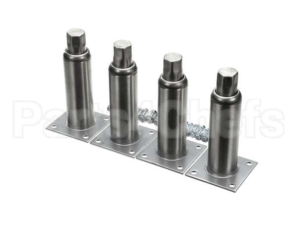 7860-18A Perlick Leg Set (4), 6, Mtg Flange