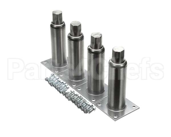 7860-18A Perlick Leg Set (4), 6, Mtg Flange