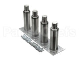 7860-18A Perlick Leg Set (4), 6, Mtg Flange