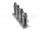 7860-18A Perlick Leg Set (4), 6, Mtg Flange