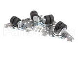 7C-3M3 Star Caster Kit 3" Swivel