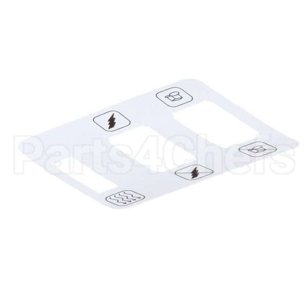 8020765 Compatible Frymaster Label, Cntl Panel 45 Ser Ies