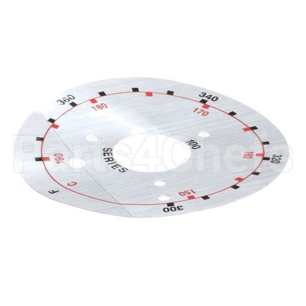 8021456 Compatible Frymaster Label, Dial Plate