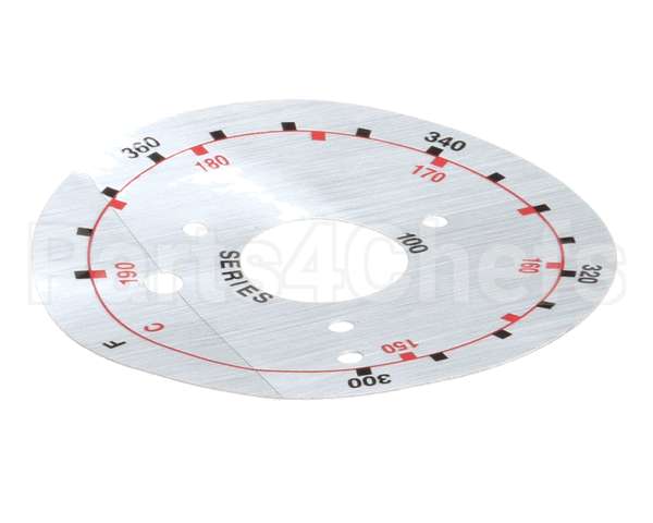 8021456 Frymaster Label, Dial Plate