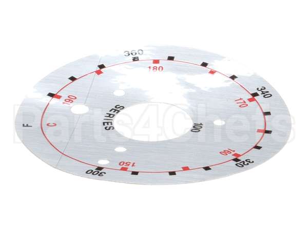 8021456 Frymaster Label, Dial Plate
