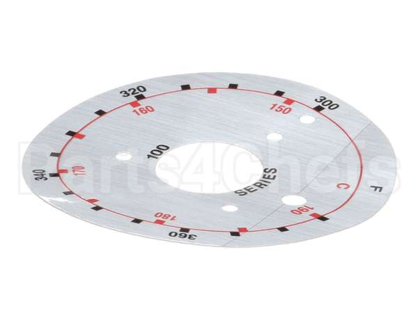 8021456 Frymaster Label, Dial Plate